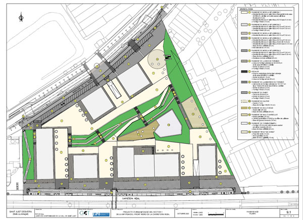 Proyecto de urbanización del Sector 1 del Front Nord de la Carretera Reial