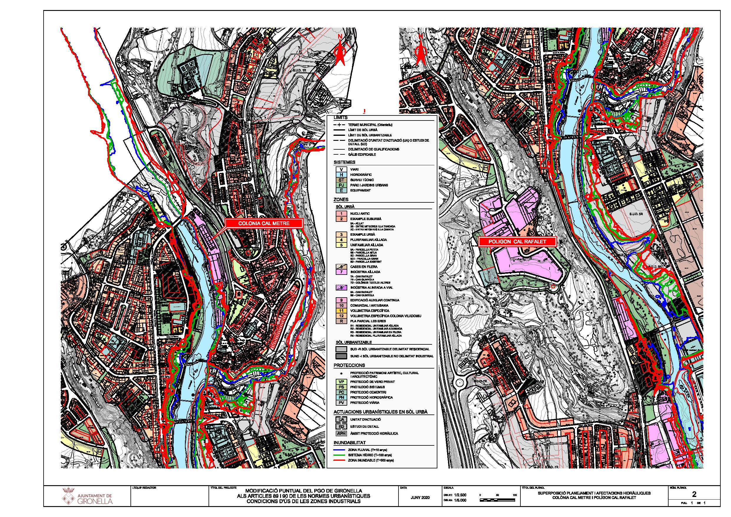 Modificación puntual del PGO de Gironella según los artículos 89 Y 90 de las normas urbanísticas