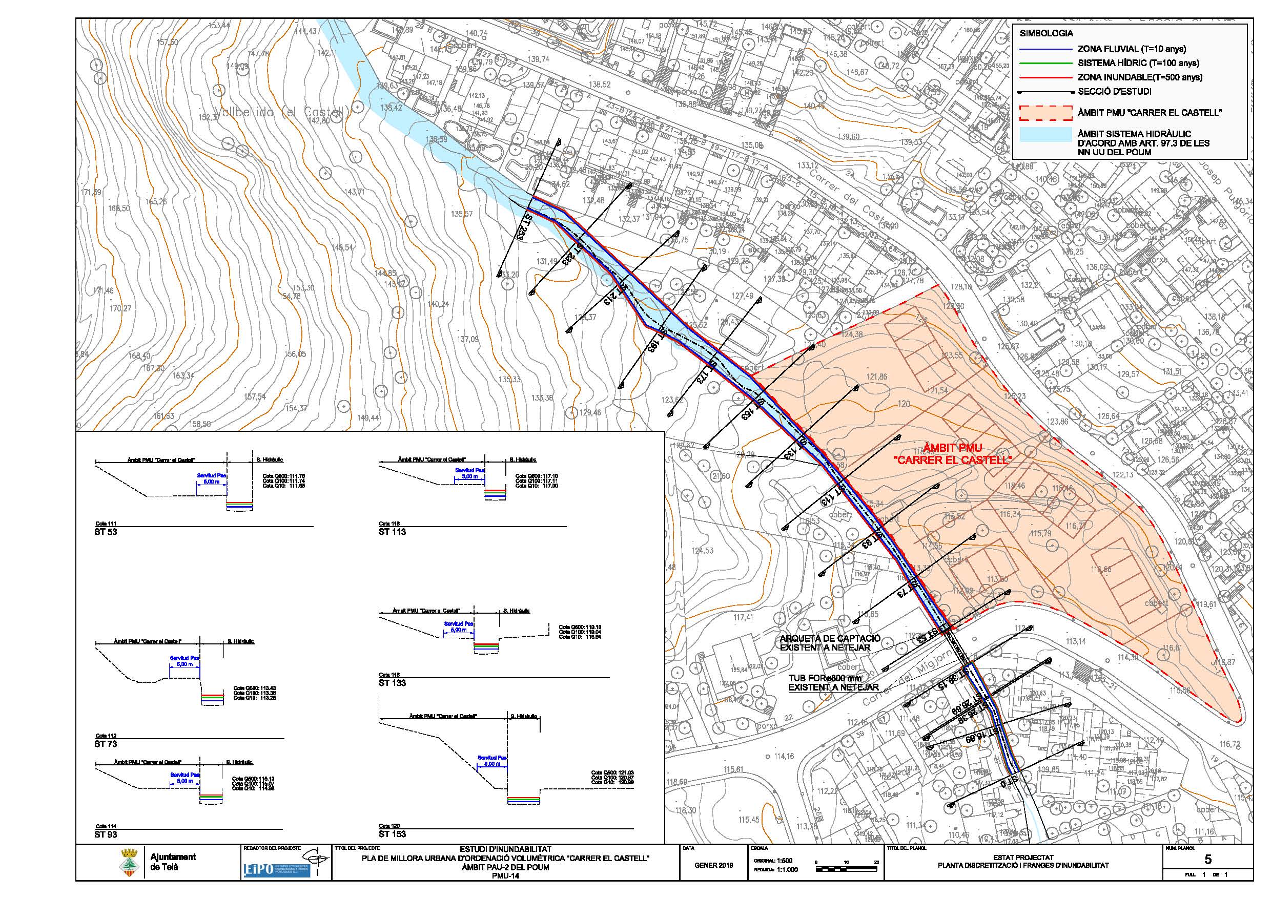 Estudio de inundabilidad «Calle Castell»