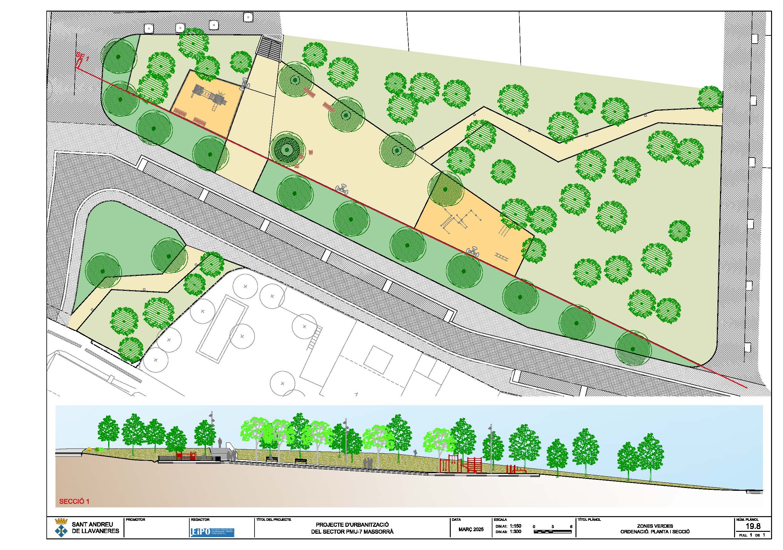 Proyecto de urbanización de Massorrà