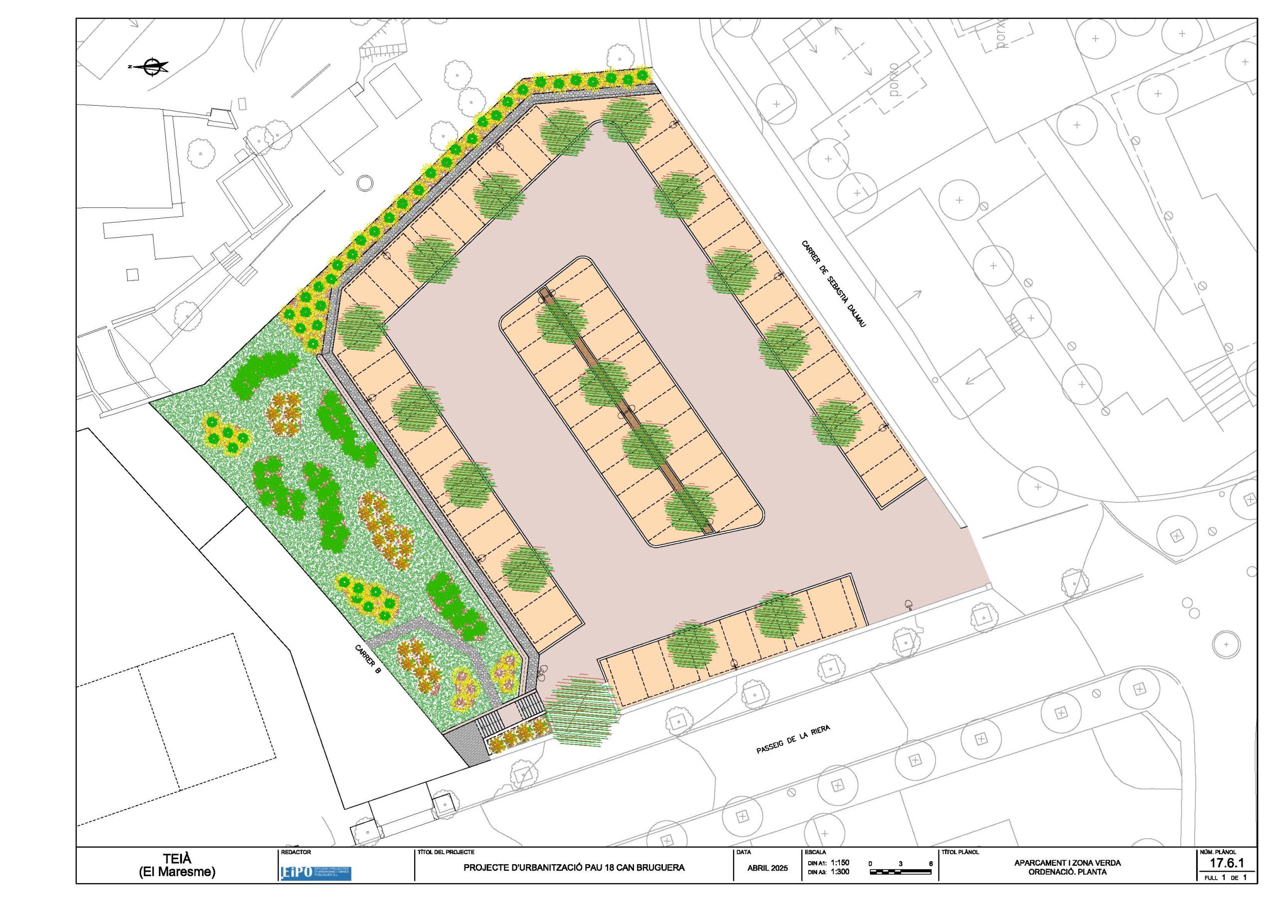 Proyecto de urbanización de Can Bruguera